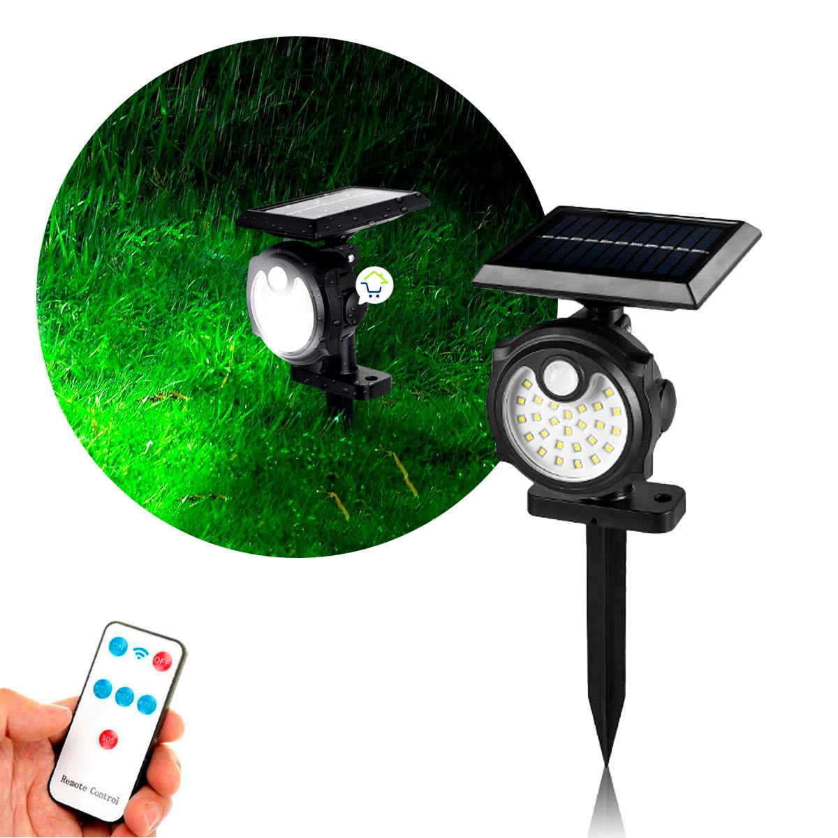 Reflector Solar Lampara Jardin LF1905